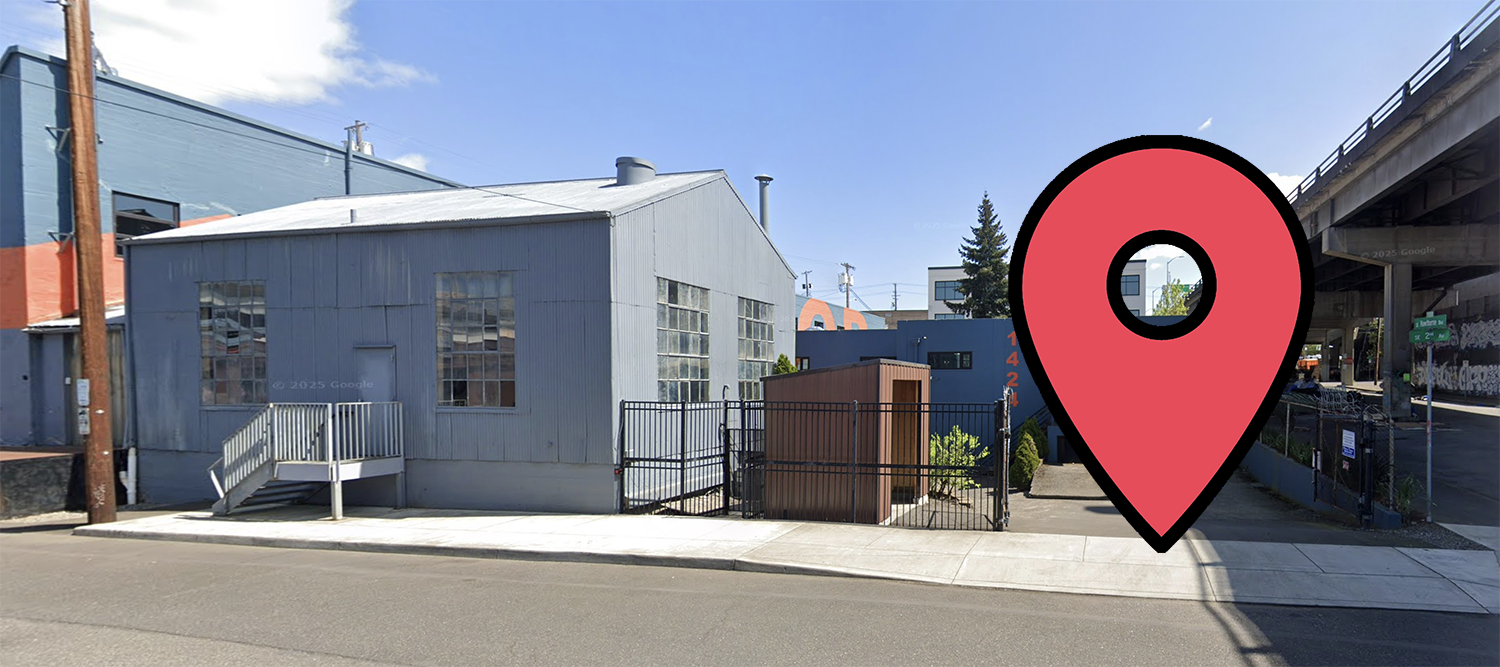 Photo of LRSD studio entrance